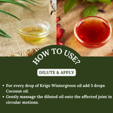 Krigo Premium Wintergreen Oil (50ml)