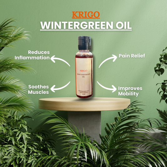 Krigo Premium Wintergreen Oil (50ml)