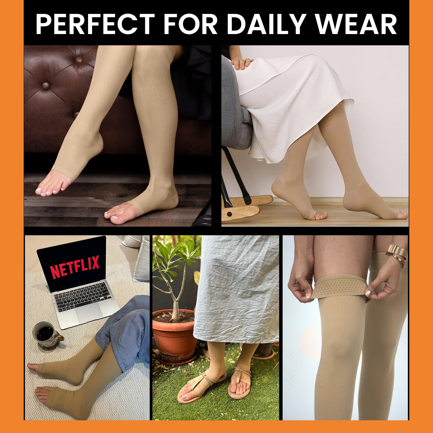 THIGH LENGTH - KRIGO CLASS II COMPRESSION STOCKINGS